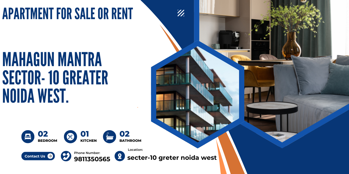 Mahagun mantra sec 10 For Rent